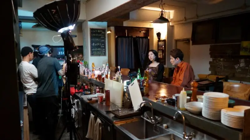 撮影風景の様子｜俳優の演技リール・デモリール・パフォーマンスリール・資料映像制作プロダクション｜ACTREEL